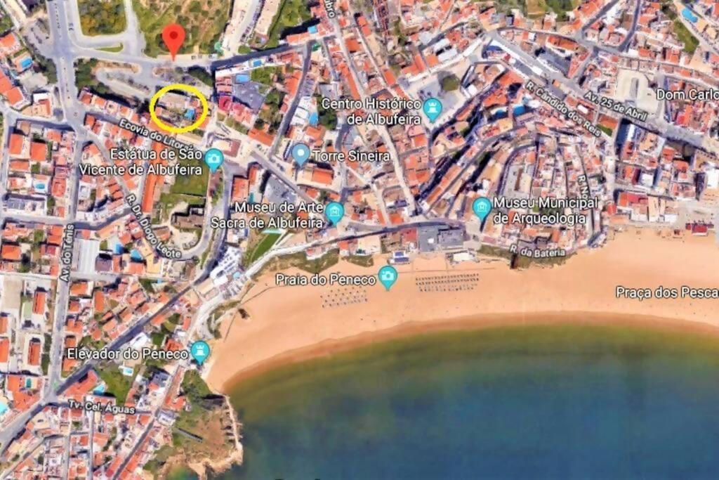 Apartamento Rosa Beach Old Town Albufeira Bagian luar foto
